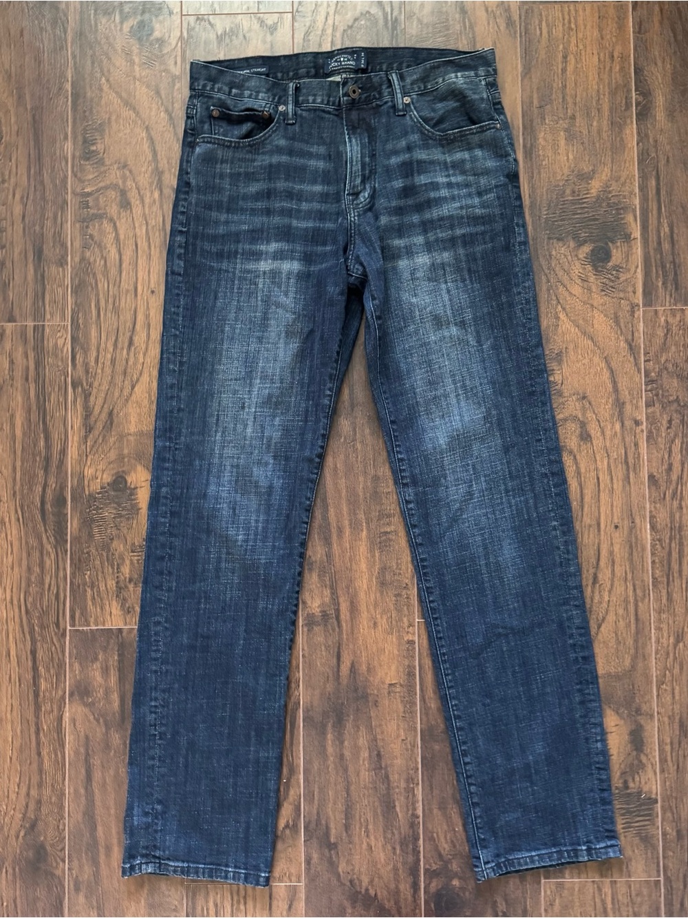 Lucky Brand 221 Straight Blue Jeans Men's Size 34x34